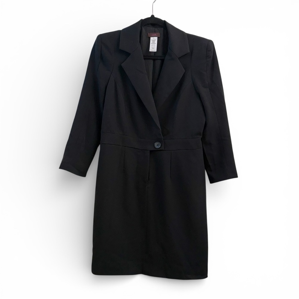 mark. by Avon Black Blazer Sheath Dress Workwear Professional Classic LBD